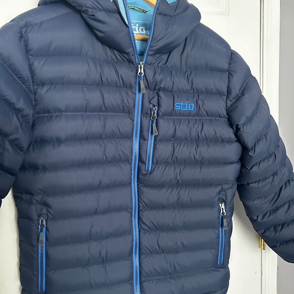 Stio Hometown Down Puffer Jacket Mens Small - Picture 2 of 7